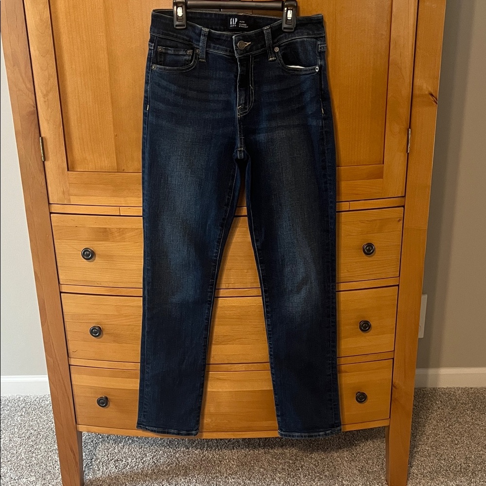 GAP Women's Straight Leg Jeans - Indigo